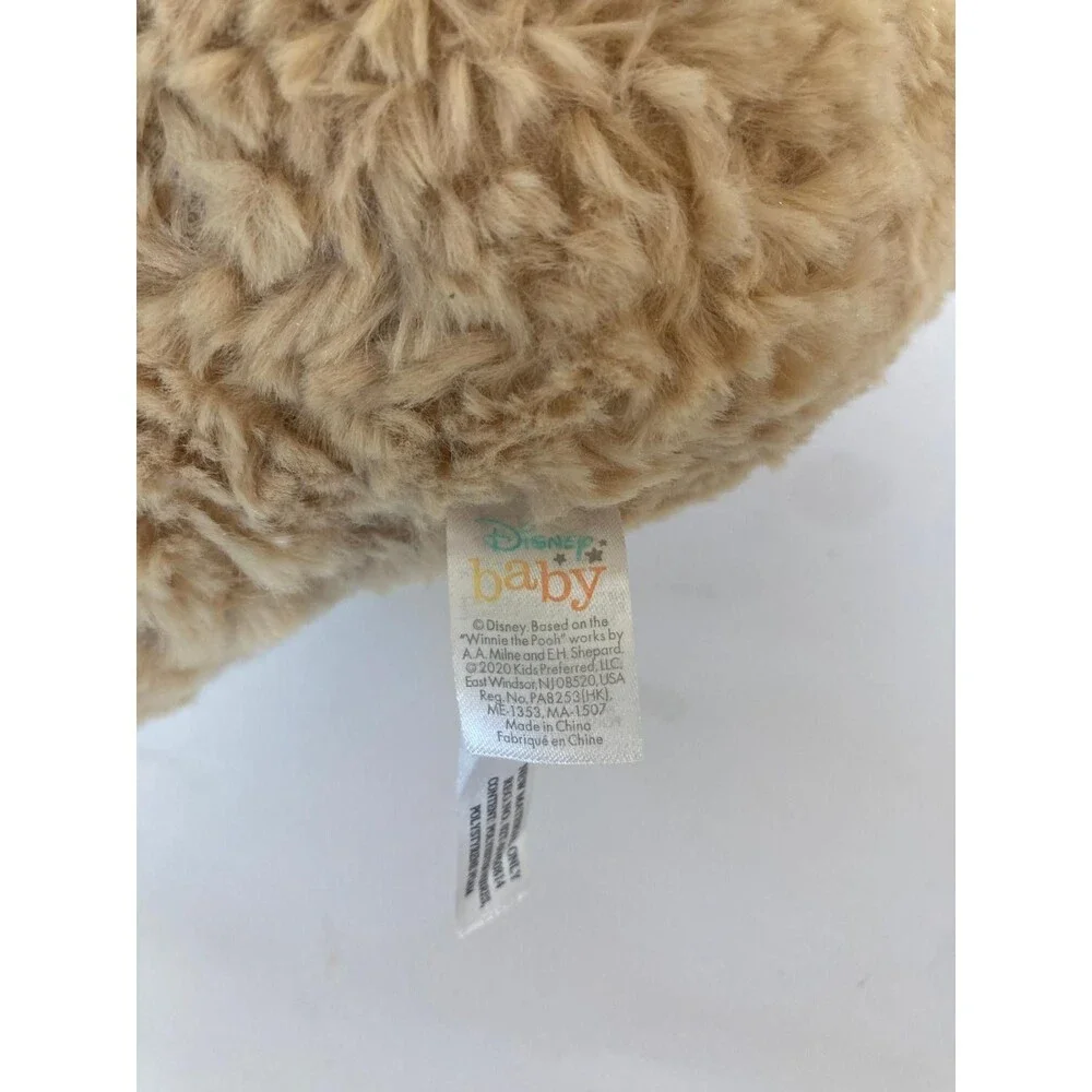 Disney Baby Winnie The Pooh Plush Musical Bear Holding Honey Pot Wind Up Music